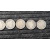 Image 4 : Assorted**Silver** Franklin, Walking Liberty, Barber Half Dollars, Mercury/Barber Dimes - FV $3.50