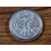 Image 1 : 2021 American Eagle ~ TYPE I ~ 1 Oz .999 Fine Silver Round in Protective Case