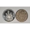 Image 3 : 1945, 1960 & 1965 Canadian 80% Silver 50 Cent Coins