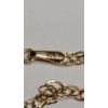 Image 5 : Tests As 14K Yellow Gold Cross Pendant & 10" Chain - Total Weight: 1.8g