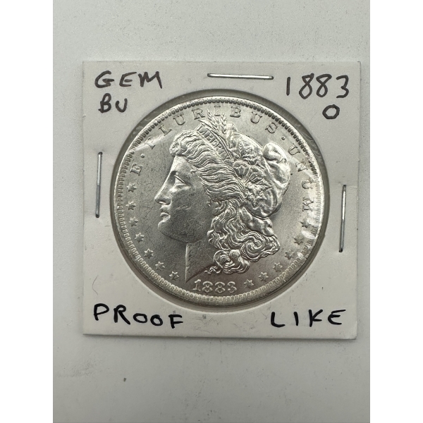1883-O Morgan Silver Dollar - Proof Like