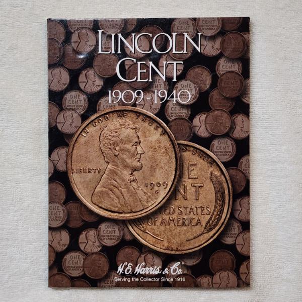 Incomplete Lincoln Cent Wheat Penny Collection Book 1909-1940 ~ TOTAL OF 70 COINS!