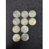 Image 2 : (10) Eisenhower Dollars