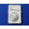 Image 1 : 2005 $1 American Siver Eagle 1 oz Fine Silver Graded by NGC MS 69 