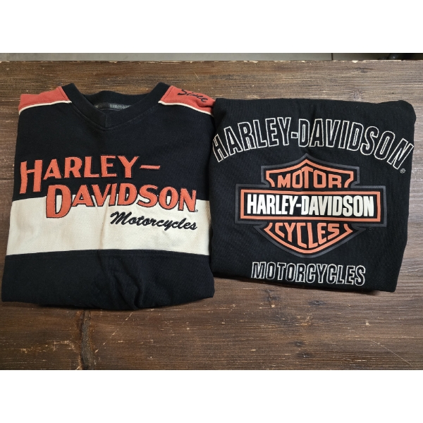 (2) Thick Matching Long Sleeve Shirts Size S