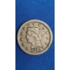 Image 1 : United States 1849 Braided Hair Large Cent