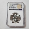 Image 1 : NGC MS64 United States 1959 90% Silver Franklin Half Dollar w/ Original Bag Fragment 