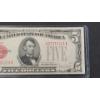 Image 3 : U.S Series 1928 F $5 Red Seal Bank Note With Clarke And Snyder Signatures - Excellent Condition