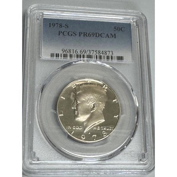 PCGS Graded 1978-S Half Dollar In Case - Mint Condition