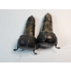 Image 3 : Vintage National Sterling Silver Salt and Pepper Shakers TW: 65.8g