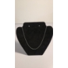 Image 1 : 18" 14K White Gold Necklace / Chain - 1.6 Grams 