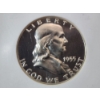 Image 2 : 1955 Franklin Half Dollar 90% Silver - NGC PF 69 CAMEO