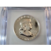 Image 2 : ICG GRADED PR67 1956 90% Silver Franklin Half Dollar Type 2 Rev. 