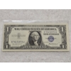 Image 1 : U.S. 1957 $1 Silver Certificate - Blue Seal Note in Cellophane Sleeve