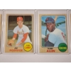 Image 5 : x10 Assorted 1968 Topps Baseball Trading Cards - Excellent Condition in Card Holders