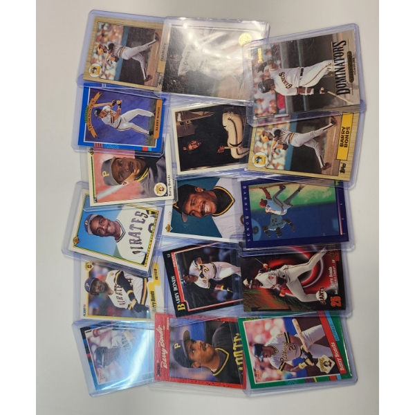Lot of Assorted Barry Bonds Baseball Trading Cards