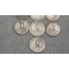 Image 7 : Assorted Years & Mint Marks Barber, Standing Liberty & Washington 90% Silver Quarters -FV $1.75