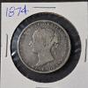 Image 1 : 1874 Newfoundland 50 Cent Piece