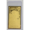 Image 6 : 2025 1 Arizona 1/2000th Troy Ounce 24K Gold Goldback Note S/N BR73821 In Protective Holder