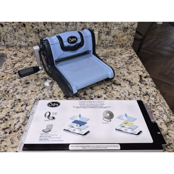 PICKUP IN NORTHFIELD - "SIZZIX" Alterations Platform - Like New Condition- See Pics - (All Items not