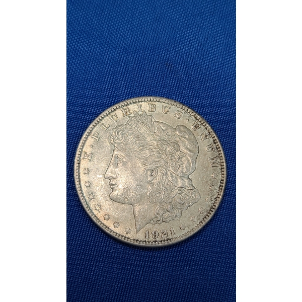 1921 90% Silver Morgan Dollar 