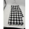 Image 1 : Black And White Checkered Restaurant Tablecloth