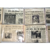 Image 6 : Lot of 17 Newspapers - JFK Related