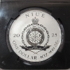 Image 4 : NGCX Reverse Proof PF10 2025 Niue $1 Apollo 11 Landing 1 oz .999 Fine Silver w/ Armstrong Jacket 