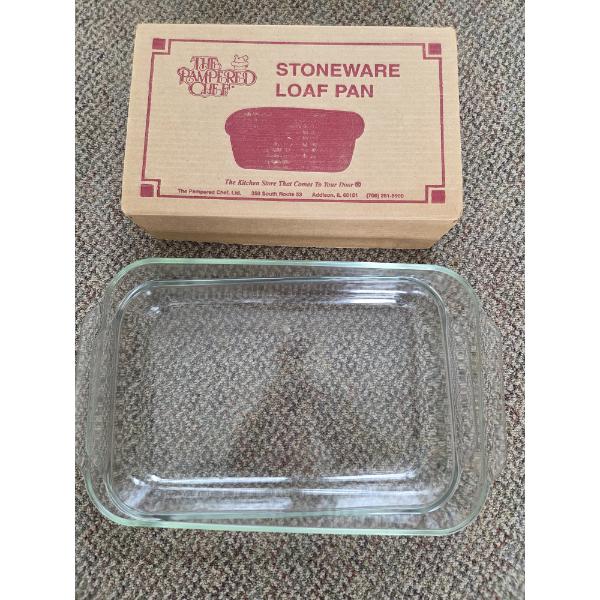 PICKUP IN CANTON - New Pyrex 9'' x 13'' & 15'' x 10'' Baking Dishes And Pampered Chef Stone Loaf Pan
