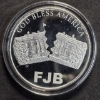 Image 2 : "Let's Go Brandon"/"FJB" Silver Round - 1 troy oz - .999 Silver - with Trump Initials