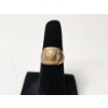 Image 2 : 10K Yellow Gold Ring Total Weight 4.1g Size 4