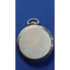 Image 2 : Hallmark Admiral Swiss 17 Jewels Pocket Watch With Train Motif - Condition Unknown 