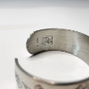 Image 5 : Beautiful Pewter Floral Cuff Bracelet