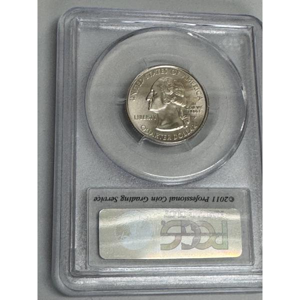 PCGS Graded 2005-P State Of Minnesota Quarter In Case - Mint Condition