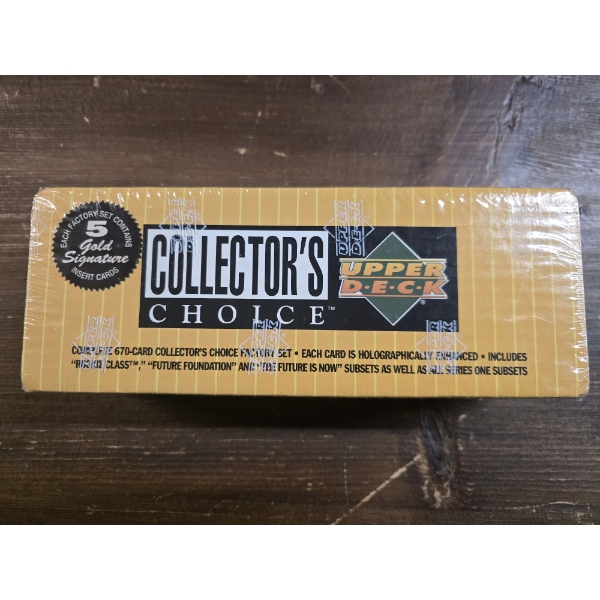 Upper Deck 1994 Collector's Choice 670 Card Wax Box
