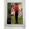 Image 1 : 2001 Upper Deck Tiger Woods Rookie Golf Card In Protective Holder - High Grade - Mint Condition