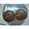Image 4 : Two 1946 Lincoln Wheat Pennies - Errors By the Dates 