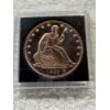 Image 1 : Limited Edition Seated Liberty One Ounce .999 Fine Pure Copper Coin - Exceptional Coin