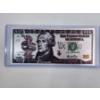 Image 1 : Incredible .99999 Silver $10.00 Foil Note In Protective Holder - Mint Condition
