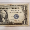 Image 3 : United States 1935 E $1 Blue Seal Silver Certificate 