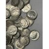 Image 2 : Lot of 50 90% Silver, Assorted Year, Roosevelt Dimes FV $5.00