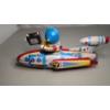 Image 3 : 1960's UNIVERSE TELEVIBOAT ME 777 LITHO TINPLATE BATT/OP SPACE TOY 