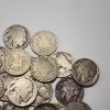 Image 4 : Lot of 36 Assorted United States Nickels Including Buffalo & "V" Face Value: $1.80