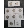 Image 1 : (8) 90% Silver Washington Quarters & (2) Buffalo Nickels Face Value: $2.10