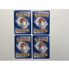 Image 2 : Lot of 4 Vintage Reverse Holo Pokemon Trading Cards