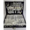 Image 1 : Nice Enchanted Rose Silverplated Flatware Set - Total Weight 7 lbs