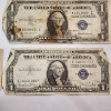 Image 4 : Six Assorted United States $1 Blue Seal Silver Certificates FV: $6.00