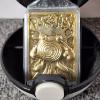 Image 3 : Pokemon Poliwhirl 23 Karat Gold-Plated Trading Card with PokeBall Display Stand ~ Burger King Promot