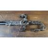 Image 4 : 28" Saint George Stainless Steel Dull Blade Dragon Saber Fantasy Knight Sword In Box