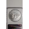 Image 4 : NGC 2014 MS 70 1 Troy Ounce .999 Fine Silver American Eagle